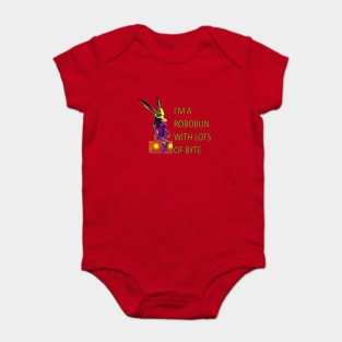 The Hare-Raisingly Cute Robot Rabbit Baby Bodysuit